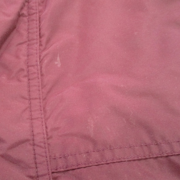 Columbia Vintage 90s Windbreaker Jacket Men's Medium Maroon Full Zip Bugaboo - Picture 12 of 13